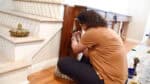 How To Build A Sofa Table With Charging And Storage - Anika's DIY Life
