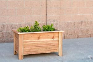 How To Build A DIY Cedar Raised Planter Box - Anika's DIY Life