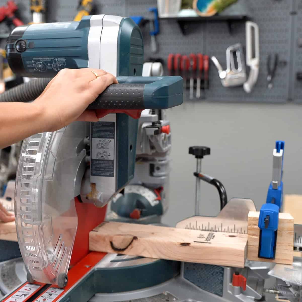 Learn how to make accurate, repeatable cuts on your miter saw using a simple stop block setup and a temporary extended fence for longer boards.