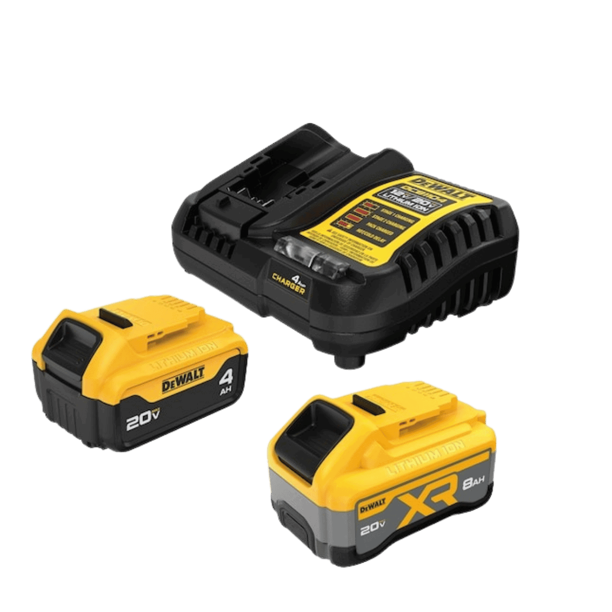Dewalt batteries and charger